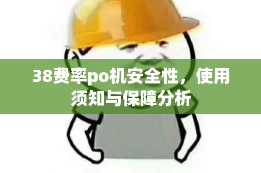 38费率po机安全性，使用须知与保障分析