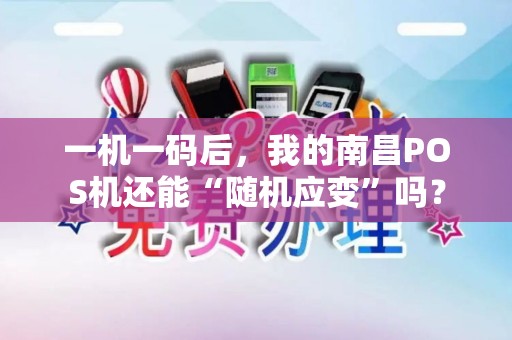 一机一码后，我的南昌POS机还能“随机应变”吗？