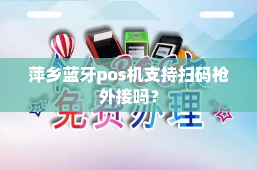 萍乡蓝牙pos机支持扫码枪外接吗？