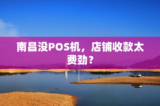 南昌没POS机，店铺收款太费劲？