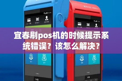 宜春刷pos机的时候提示系统错误？该怎么解决？