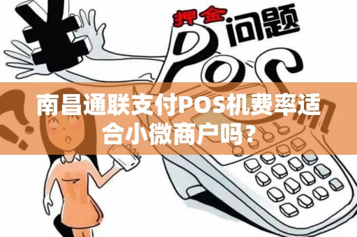 南昌通联支付POS机费率适合小微商户吗？