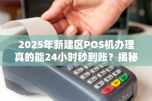 2025年新建区POS机办理真的能24小时秒到账？揭秘背后真相！