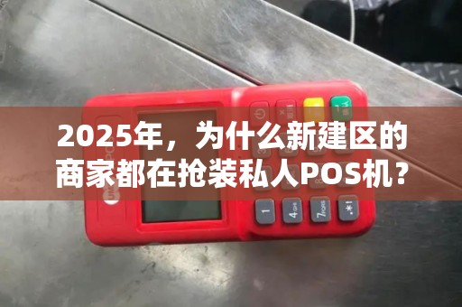 2025年，为什么新建区的商家都在抢装私人POS机？背后原因让人意外！