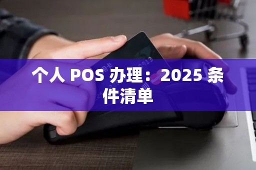 个人 POS 办理：2025 条件清单