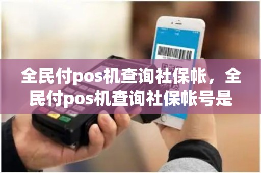 全民付pos机查询社保帐，全民付pos机查询社保帐号是什么