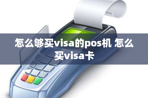 怎么够买visa的pos机 怎么买visa卡