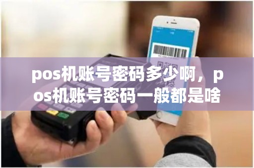pos机账号密码多少啊，pos机账号密码一般都是啥