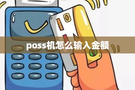 poss机怎么输入金额
