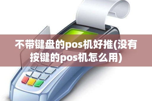 不带键盘的pos机好推(没有按键的pos机怎么用)