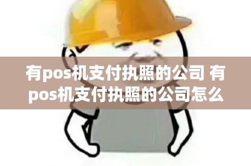 有pos机支付执照的公司 有pos机支付执照的公司怎么注册 有pos机支付执照的公司 有pos机支付执照的公司怎么注册