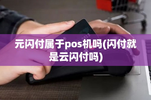 元闪付属于pos机吗(闪付就是云闪付吗)