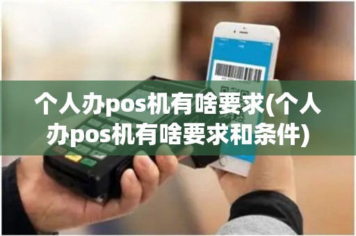 个人办pos机有啥要求(个人办pos机有啥要求和条件)
