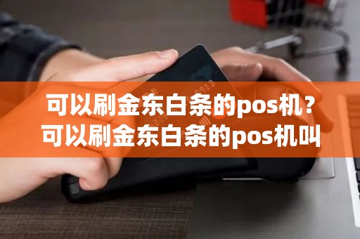 可以刷金东白条的pos机？可以刷金东白条的pos机叫什么