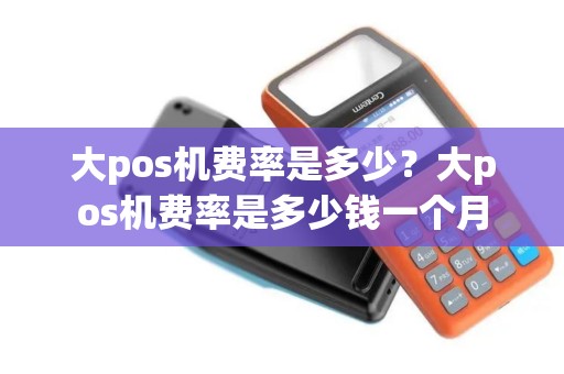 大pos机费率是多少？大pos机费率是多少钱一个月