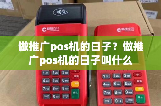 做推广pos机的日子？做推广pos机的日子叫什么