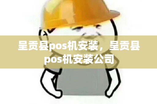 呈贡县pos机安装，呈贡县pos机安装公司