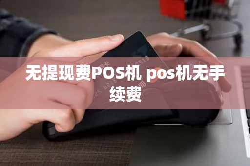 无提现费POS机 pos机无手续费