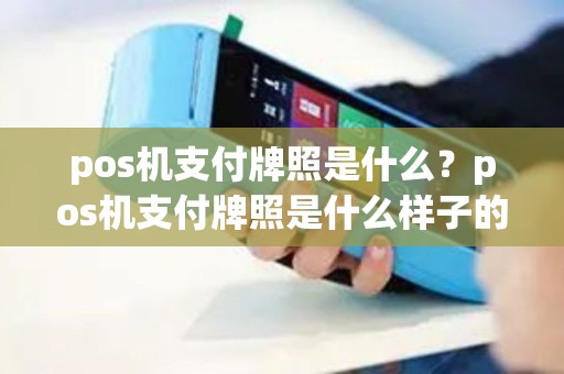 pos机支付牌照是什么？pos机支付牌照是什么样子的