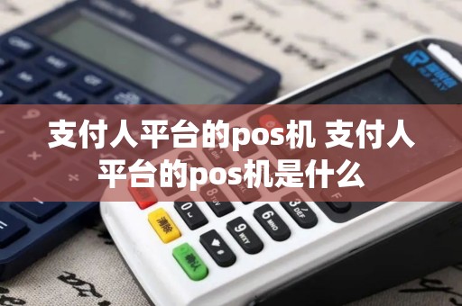 支付人平台的pos机 支付人平台的pos机是什么