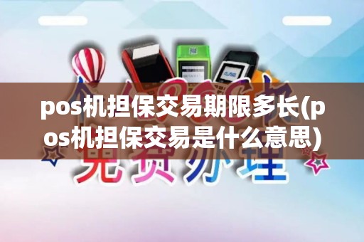 pos机担保交易期限多长(pos机担保交易是什么意思)
