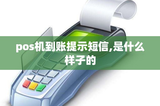 pos机到账提示短信,是什么样子的
