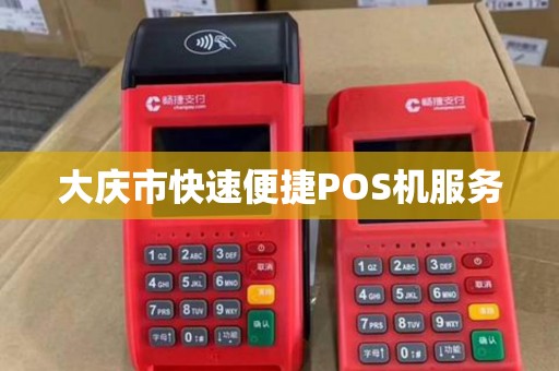 大庆市快速便捷POS机服务