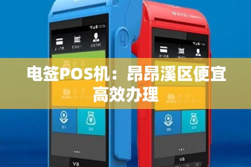 电签POS机：昂昂溪区便宜高效办理