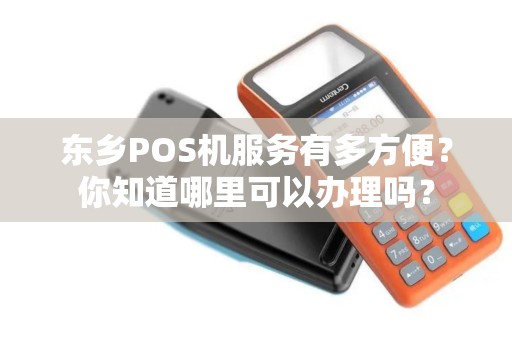 东乡POS机服务有多方便？你知道哪里可以办理吗？