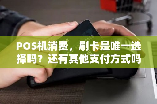 POS机消费，刷卡是唯一选择吗？还有其他支付方式吗？