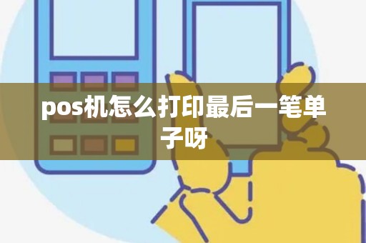 pos机怎么打印最后一笔单子呀