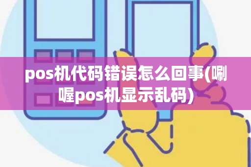 pos机代码错误怎么回事(唰喔pos机显示乱码)