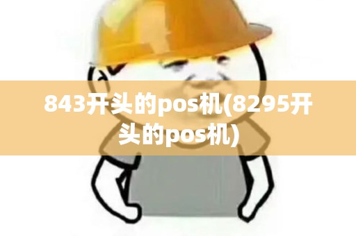 843开头的pos机(8295开头的pos机)
