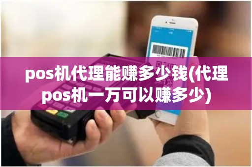 pos机代理能赚多少钱(代理pos机一万可以赚多少)