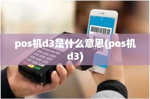 pos机d3是什么意思(pos机d3)