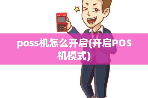 poss机怎么开启(开启POS机模式)