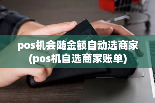 pos机会随金额自动选商家(pos机自选商家账单)