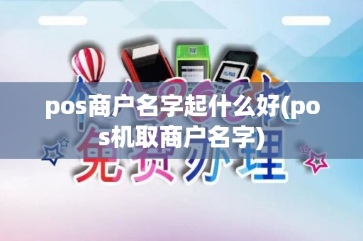 pos商户名字起什么好(pos机取商户名字)