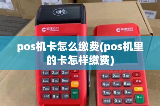 pos机卡怎么缴费(pos机里的卡怎样缴费) pos机卡怎么缴费(pos机里的卡怎样缴费)