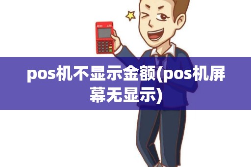 pos机不显示金额(pos机屏幕无显示)