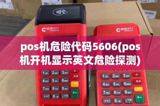 pos机危险代码5606(pos机开机显示英文危险探测)