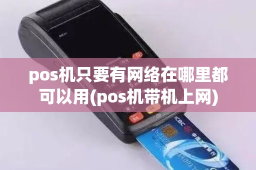 pos机只要有网络在哪里都可以用(pos机带机上网)