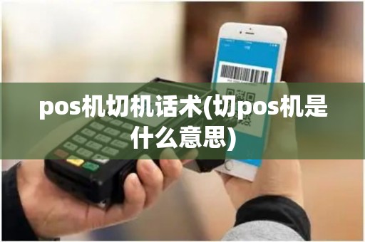 pos机切机话术(切pos机是什么意思)