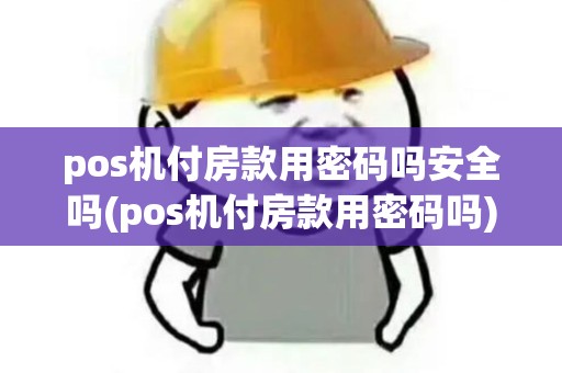 pos机付房款用密码吗安全吗(pos机付房款用密码吗)