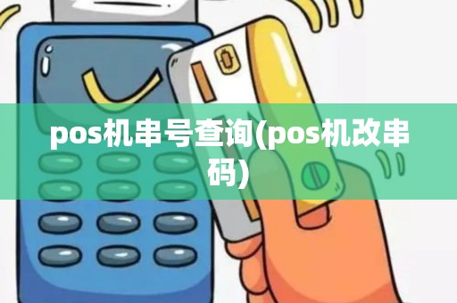 pos机串号查询(pos机改串码)