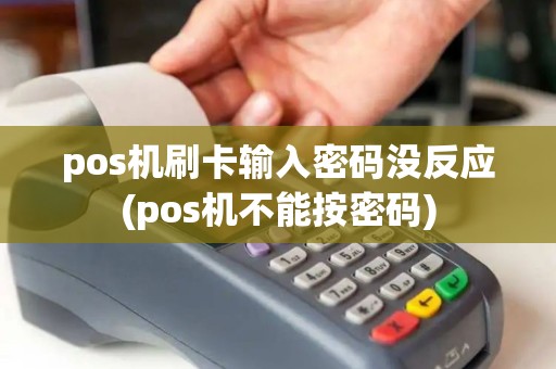 pos机刷卡输入密码没反应(pos机不能按密码)