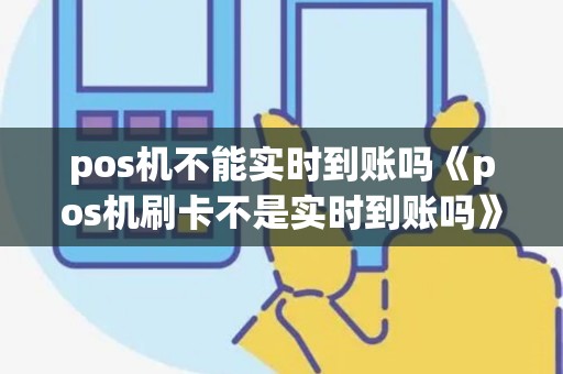 pos机不能实时到账吗《pos机刷卡不是实时到账吗》