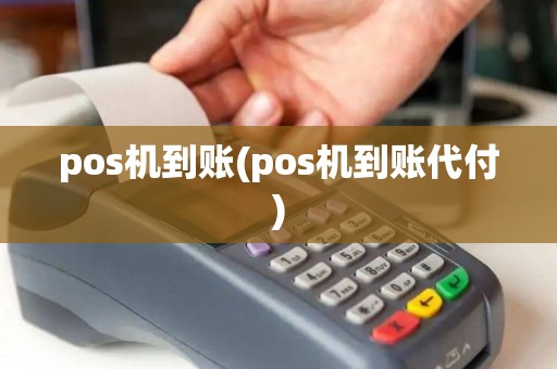 pos机到账(pos机到账代付)