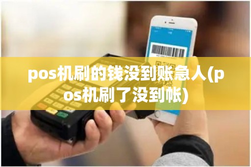 pos机刷的钱没到账急人(pos机刷了没到帐)