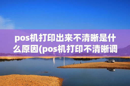 pos机打印出来不清晰是什么原因(pos机打印不清晰调)